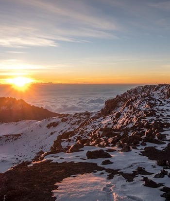 Mt. Kilimanjaro by Sunrise