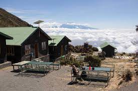 Saddle hut on Mount Meru